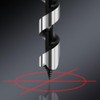 3 Pcs Long Wood Drill Bits Set Woodworking Drill Bit