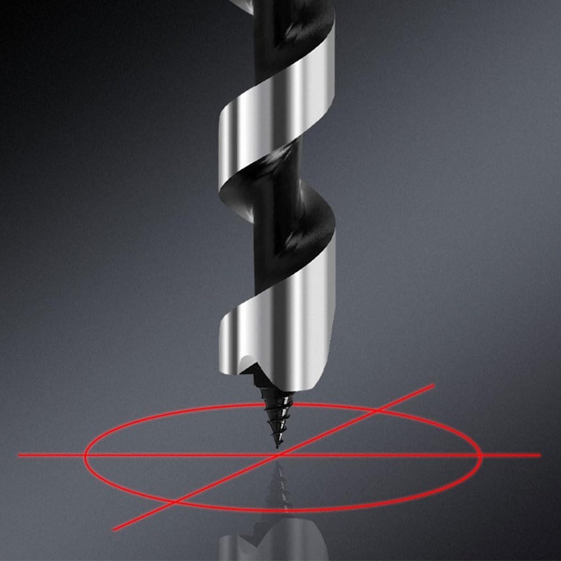 3 Pcs Long Wood Drill Bits Set Woodworking Drill Bit