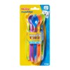 Nuby 6 Piece Long Handle Weaning Spoons, Assorted, One Size