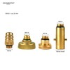 Drehmeister LPG Adaptor Set W21.8 - Tank Adapter with Case