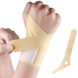 YUNYILAN Wrist Brace Compression Strap Wrist Support Carpal Tunnel Ultra-Thin Elastic for Tear, Wrist Brace for Arthritis Pain,Tendonitis, Sprains, for Men and Women (Skin Left Hand)