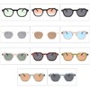 kachawoo Polarised Sunglasses Women TR90 Frame Sunglasses Polygon Men Retro