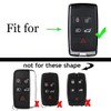 ontto Leather Key Fob Cover Keyring for Land Rover Defender