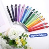 JIANTA Pack of 14 Ballpoint Pens, Ballpoint Pens with Touchpen,