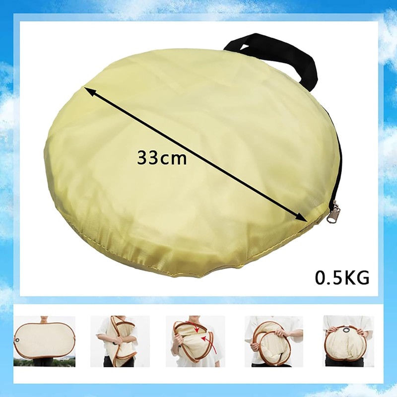 Pollen Laundry Cover, Rain Cover, Blindfold, Width 47.2 inches (120