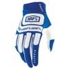 100% Unisex Ridefit Bonita Gloves Blue White XL HU-GLO-2051