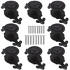 Kelier Antique Cabinet Knobs, [8 Pack] Vintage Retro Mushroom Drawer