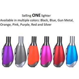 Scorch Torch ErgoGrip Multi-Purpose Cigar Torch Refillable Lighter (Pack of 1 lighter, Random Color)