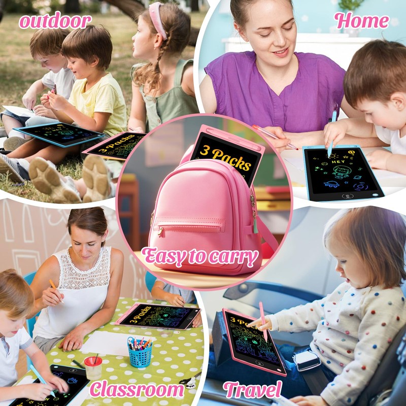 20 Pack LCD Writing Tablet for Kids - Erasable and