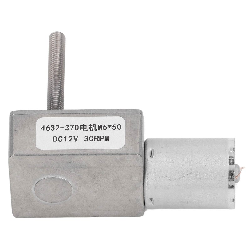 30RPM DC Geared Motor Self Locking Ability Great Adaptation Worm