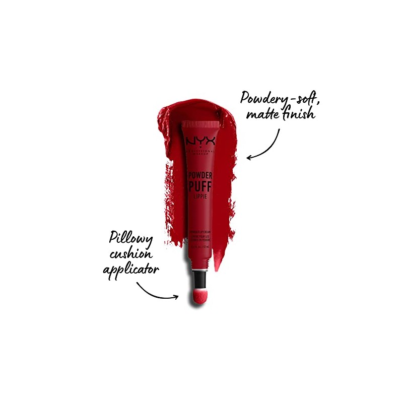 NYX Professional Makeup, Powder Puff Lippie, Labial Líquido, Tono Group