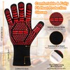 Flintronic Barbecue Gloves, Heat Resistant with 800°C, Fireproof Gloves, Baking