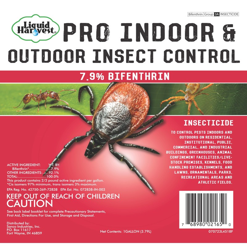 7.9% Bifenthrin Insecticide - Gallon - (Compare to Leading Brands)