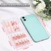 Noverlife 10PCS Press On Nail Storage Box, 2.6x2.6 inch /
