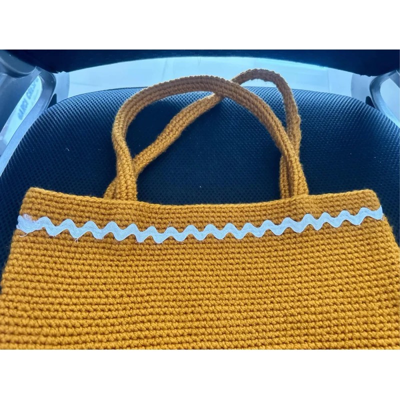 Bolsa Navideña Crochet Tejida A Mano Artesanal Modelos Cool