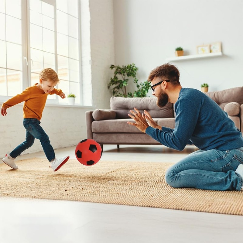 ZOPPER Fun Sport Foam Football 20cm - Red Soft Sponge