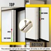 Blulu 2 Pcs 18 Inch Extended Flip Lever Flush Bolt