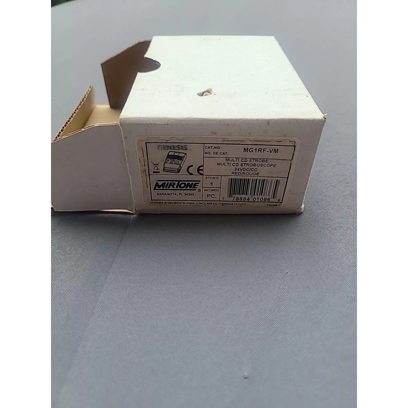 Genesis EST Genesis G1RF-VM Fire Alarm Strobe Wall Red