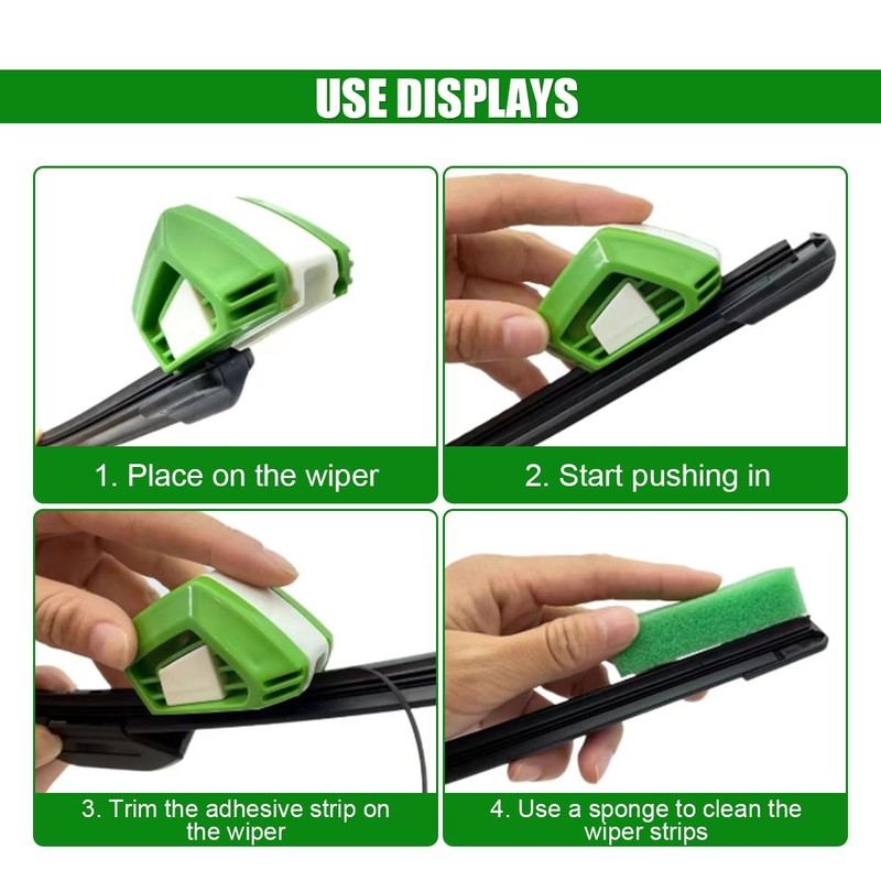 Car Windshield Wiper Repair Tool, ABS Car Windshield Wiper Regroover,