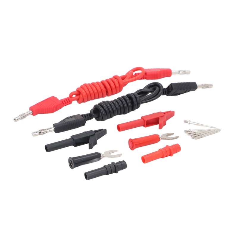 Banana Plug Silicone Test Leads Kit 2000V 20A 18AWG 4mm