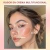 Rubor Multifuncional en Crema con Esponja Incorporada, 3 en 1