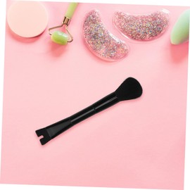 Baluue Double-ended Nose Shadow Brush Foundation Brush Double Ended Makeup Brush Concealer Brush Highlighter Brush Nose Contour Brush Cosmetics Brush Blending Blush Brush Face Brushes
