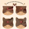3PCS Face Mask Set,Face Masks Skincare,un Animal Printed Sheet Face