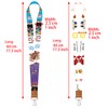 GTOTd Friends Lanyard (2 Pack) with ID Badge Holder for