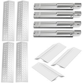 87048 47628 47629 Heat Plates and Burner Tubes Flame Tamer 4 Burner Grill Replacement Parts for Bull 16631 16521 16670 16520 16561 69008 26038 26039, Cal Flame G Series Grill G4 BBQ18G05 Bull Angus