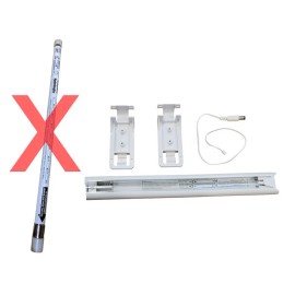 Hunter Douglas PowerView / PowerRise Old 8 AA  Battery Tube Conversion Kit - NEW