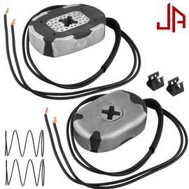 JADODE 4Pcs 12" Electric Trailer Brake Magnet Kit for 2" x 12" Electric Brakes Assembly Fits Most 7,000lb Axles Trailer Brake Magnet Kit