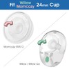 Maymom Flange Inserts 17 mm for Medela, Spectra 24 mm