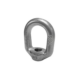 DBM IMPORTS 5/8" Threaded Eye Nut Ring Oval Lifting Marine Forged Style SS T316 WLL 3,440 LBS Cap