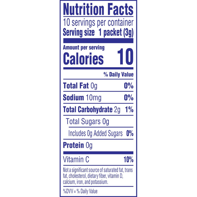 Crystal Light Raspberry Green Tea Naturally Flavored Powdered Drink Mix,