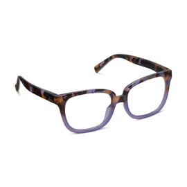 Peepers by PeeperSpecs Women's Athens Square Reading Glasses, Purple botanico, 2.00 + 2