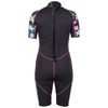 Trespass Womens Wetsuit Short 3mm Back Zipper Sonar