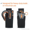 Slice 10516 Tool Holster, Holds Various Tools, Removable Belt Clib,