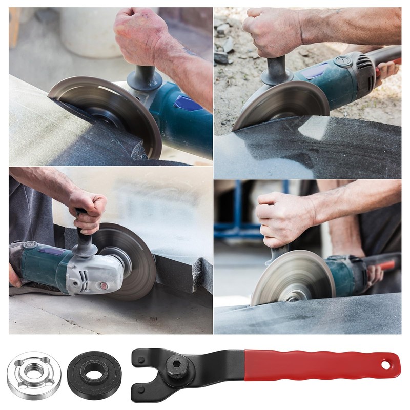 4 x Angle Grinder Keys, 8-48 mm Adjustable Pin Wrench