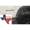 Muzzys SET OF THREE- 3.5" Large TEXAS FLAG IN SHAPE