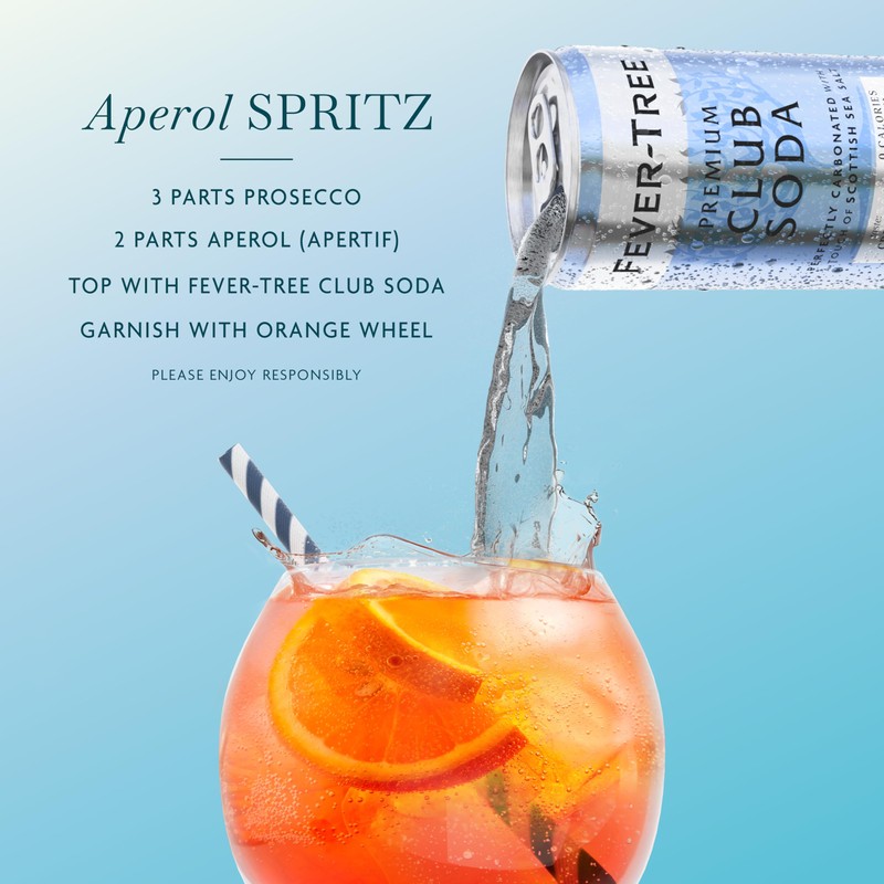 Fever Tree Club Soda Club Soda - Premium Quality Delicate