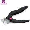 KADS 1PCS Black Acrylic Nail Clippers Professional False Nail Cutter