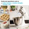 K45B Flat Beater for Kitchenaid Stand Mixer, Coated Flat Beater
