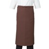 Albe T8089 T8089 Uniform Waist Wrap Apron, Braun