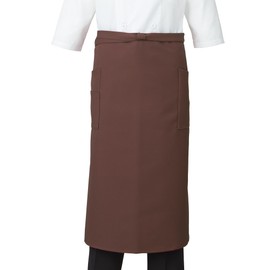 Albe T8089 T8089 Uniform Waist Wrap Apron, Braun