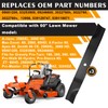 ZONEWO 09081200 High Lift Mower Blades Kit Compatible with 60"