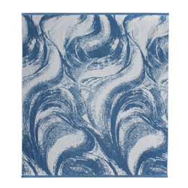 COTTON CRAFT Oversized Extra Wide Beach Towel - Summer Wave Big & Huge Beach Blanket Towel for Two - 100% Cotton Jacquard Velour - 450 GSM Super Soft Luxury - Pool Picnic Bath - 58 x 68 - Surf Blue