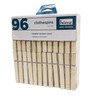HOMZ Wood Clothes Pins, 96-Count