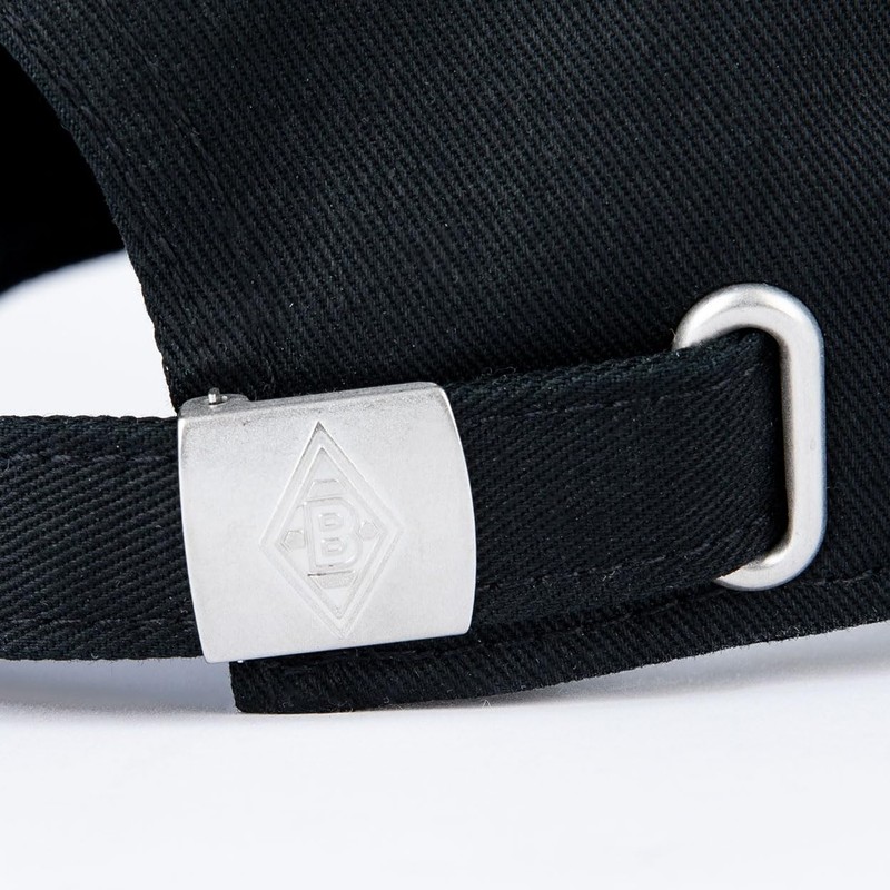 Borussia Mönchengladbach VFL BMG Fancap Dark Logo I, black, Unit