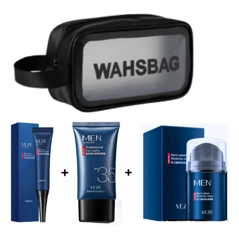 Skincare Contorno Ojos Protector Solar Hidratante Hombre
