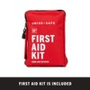 Swiss Safe 2-in-1 First Aid Kit for Car, Travel &